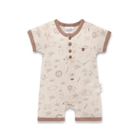 Safari Adventure Henley Romper