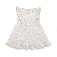 Sable Floral Muslin Dress