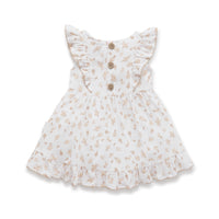 Sable Floral Muslin Dress