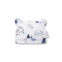 Snow Animals Bear Hat