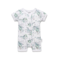 Snuggle Bug SS Zip Romper