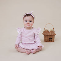 Lilly Bow Dress Onesie