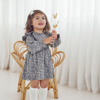 Mia Floral Ruffle Dress