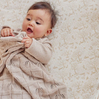 Woodland Ditsy Organic Cot Sheet