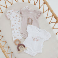 Secret Garden Print Onesie
