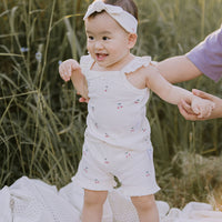 Cherry Ruffle Top & Short Set