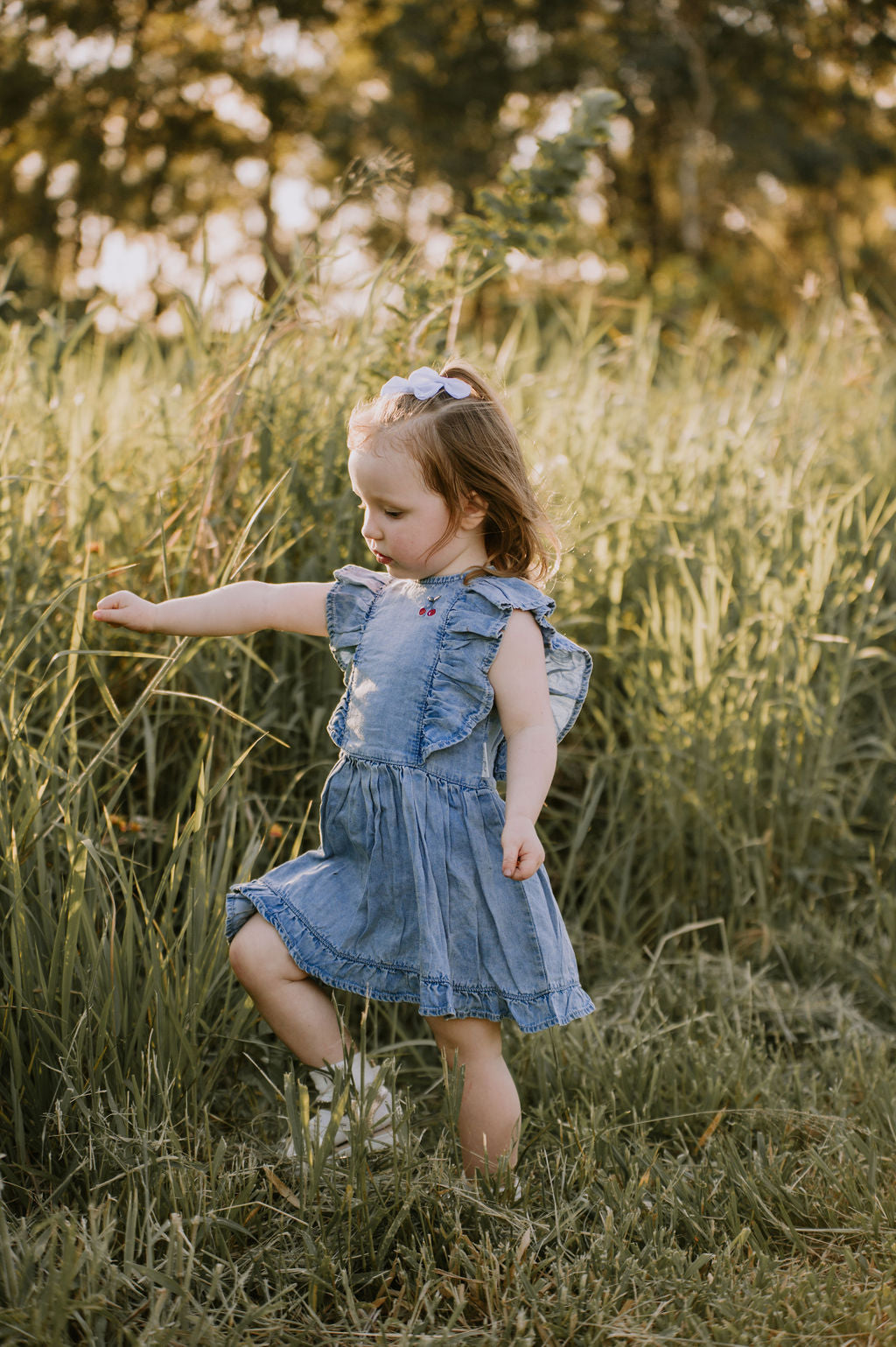 ralph lauren dress denim Tencel Denim Vest Dress main image 1
