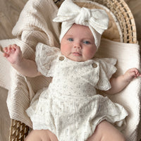 Sofia Floral Lace Trim Playsuit