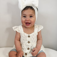 Sofia Floral Button Top