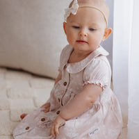 Eve Floral Button Dress