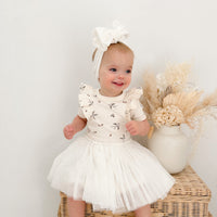 Baby & Toddler Girls Bird Swallow Tutu Dress Tulle White