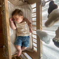 Mid Denim Safari Shorts