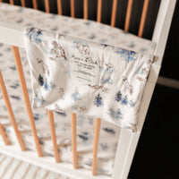 Snow Animals Organic Cot Sheet