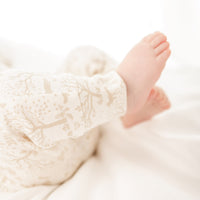 Woodland Ditsy Zip Romper