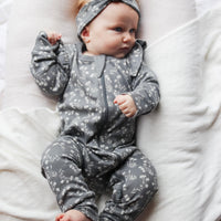 Mia Floral Zip Romper