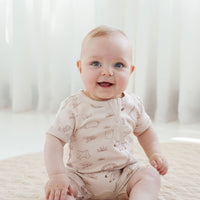 Safari Adventure Zip Romper