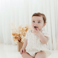 Sofia Floral Bubble Romper