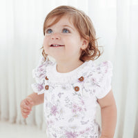 Daisy Floral Lace Playsuit