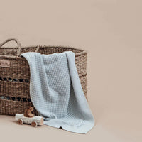 Blue Marle Heirloom Knit Blanket