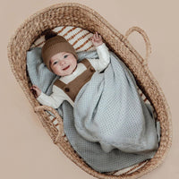 Blue Marle Heirloom Knit Blanket