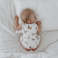 Savanna Henley Romper