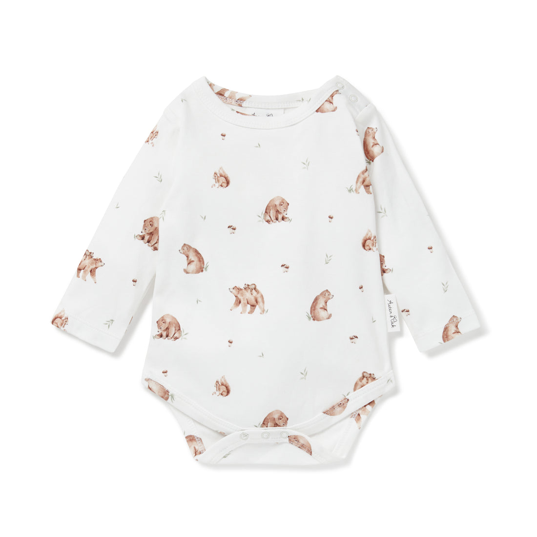 Baby Boy & Girls Little Bear AOP Onesie Bodysuit