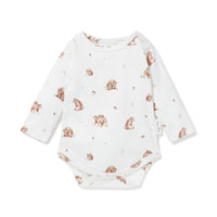 Baby Boy & Girls Little Bear AOP Onesie Bodysuit