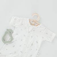 Little Leaf Zip Romper