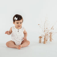 Neutral Baby Little Leaf Bubble Romper Organic Cotton