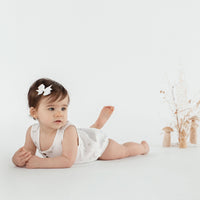 Neutral Baby Little Leaf Bubble Romper Organic Cotton