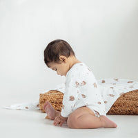 Baby Boy & Girls Little Bear AOP Onesie Bodysuit