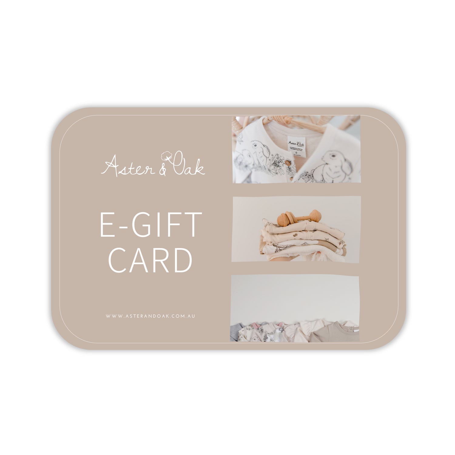 Gift Cards Baby Shower & Newborn Baby Gifts Aster & Oak