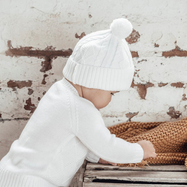 Aster & Oak Organic cotton Girls Accessories Beanies, Hats, Headbands