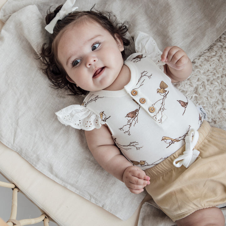 Aster & Oak Australian Organic Cotton Baby Bodysuits & Onesies | Girls, Boys and Unisex Organic Bodysuits