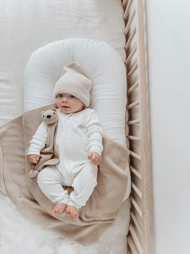 Organic Ribbed Baby Essentials | Cotton Baby Clothes, Tee, Romper, Onesie