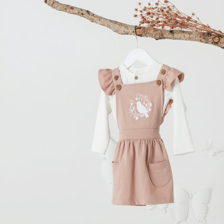 Aster & Oak Organic Cotton Baby & Toddler Girls Dresses Pretty Cute Fun Tunic Tutu Dress