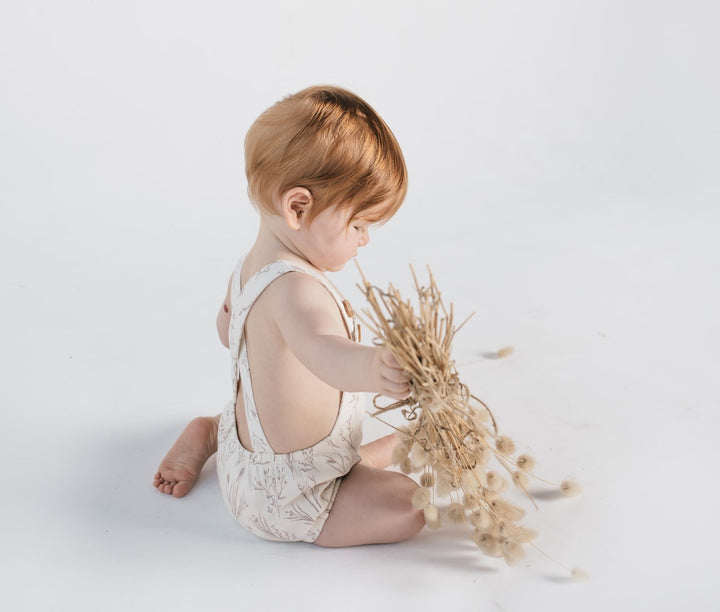 Unisex Playsuits & Rompers | Aster & Oak Organic Baby & Kids Wear