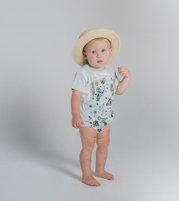 Boys Playsuits & Rompers | Aster & Oak Organic Baby & Kids Wear