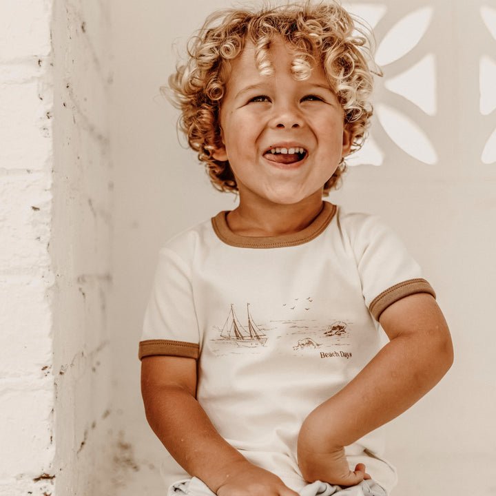 Organic Baby Tops & Tees Aster & Oak Cotton