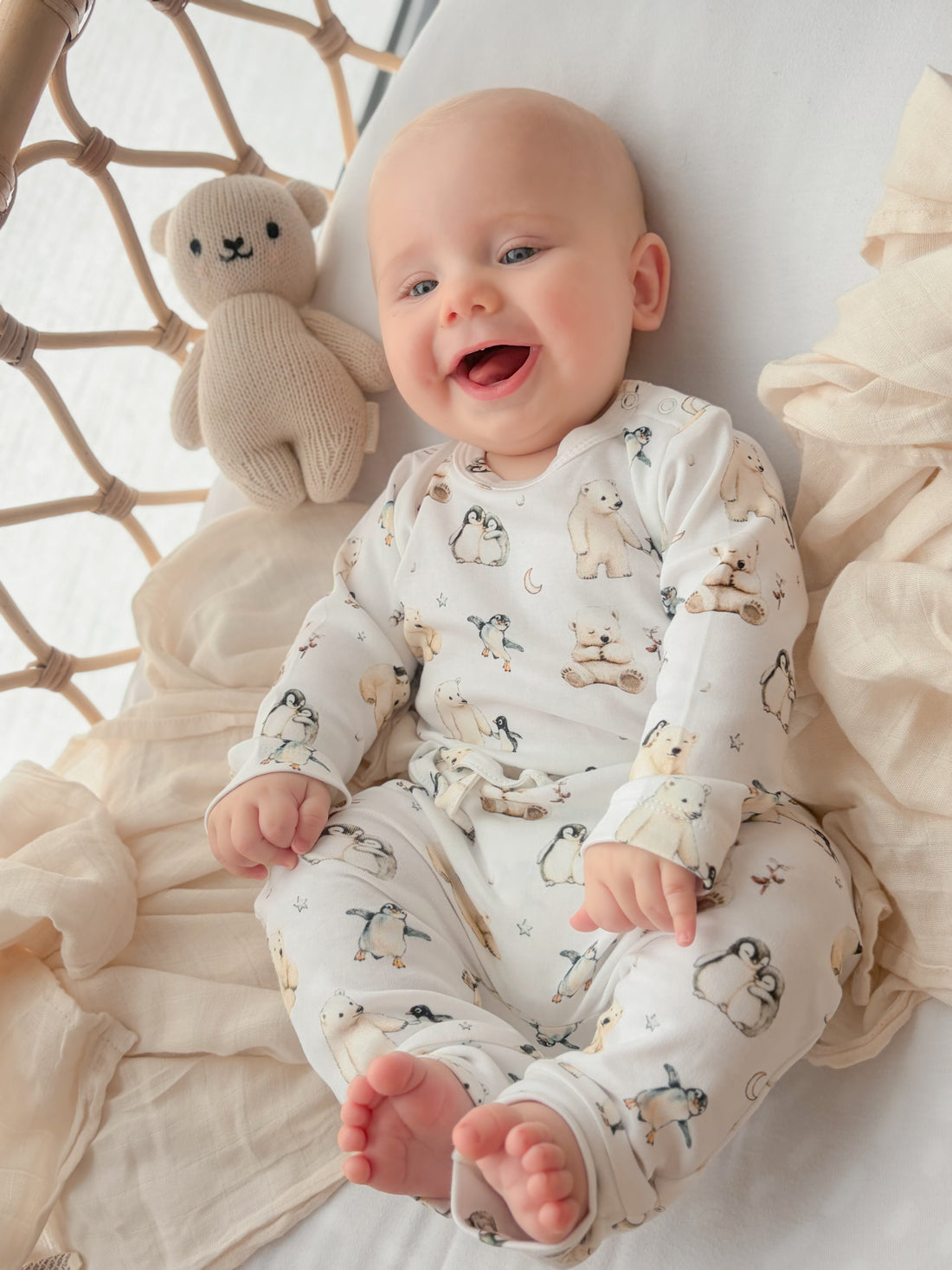 Polar Friends AOP Onesie