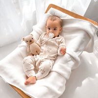 Byron Bear Zip Romper