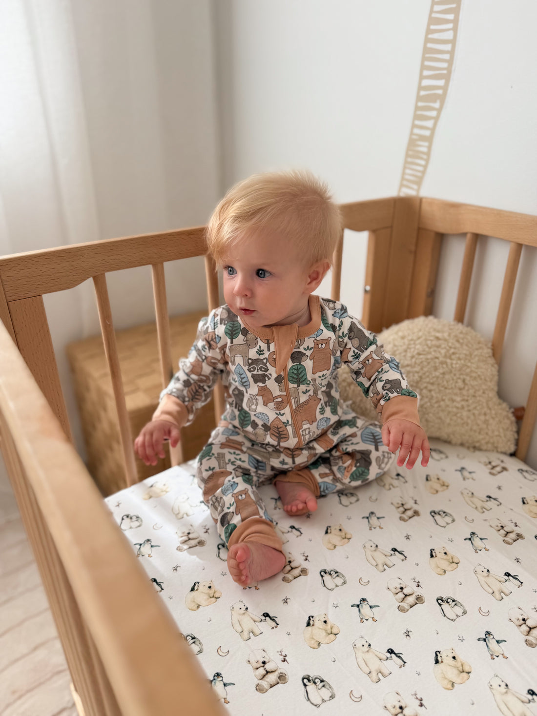 Noah Woodland Zip Romper