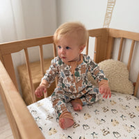 Noah Woodland Zip Romper