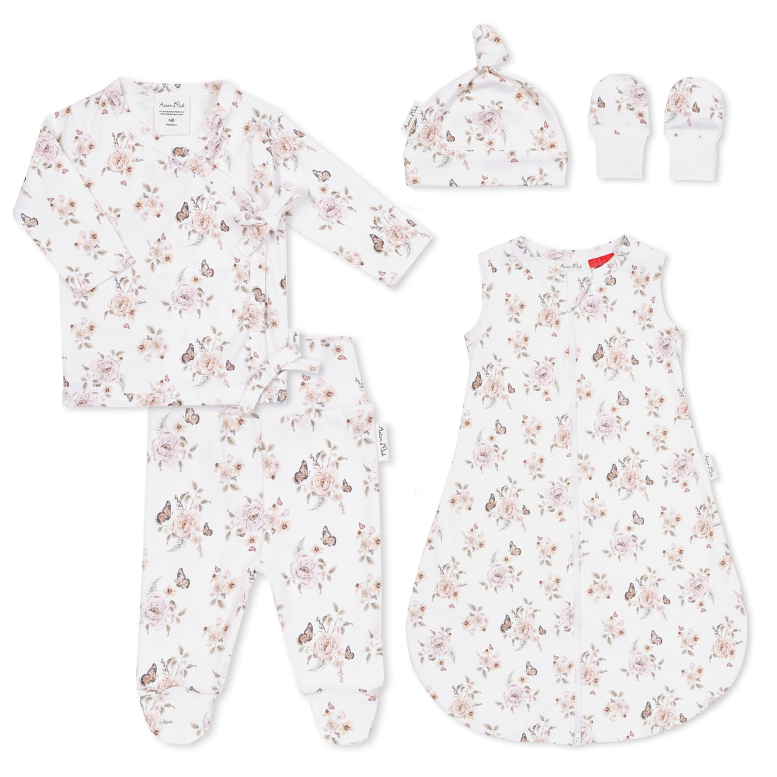 Butterfly Garden 5 Piece Gift Set