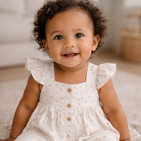 Sofia Floral Button Top