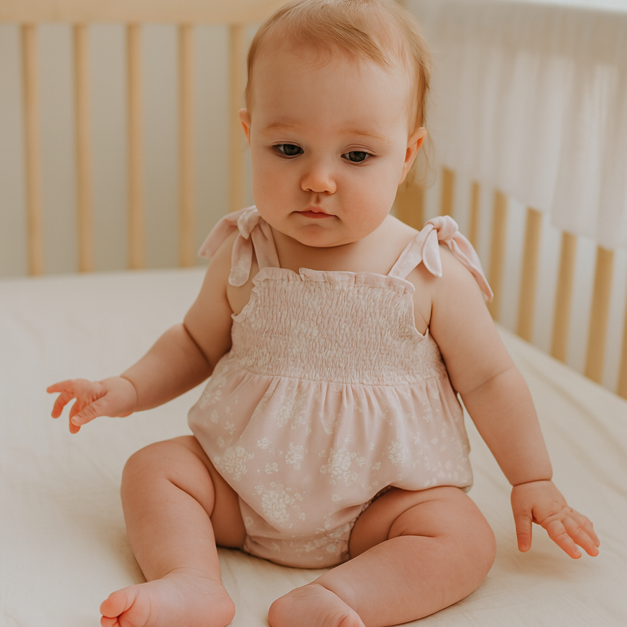 Eve Floral Bubble Romper