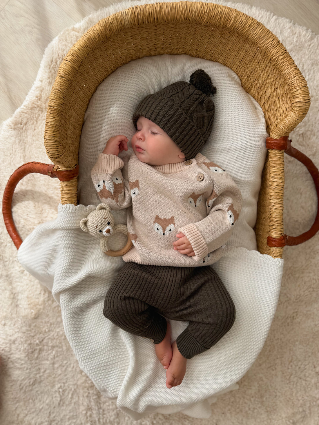 Espresso Knit Rib Legging