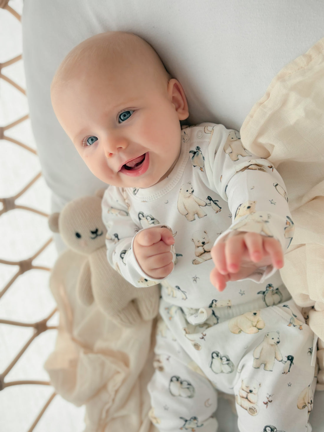 Polar Friends AOP Onesie