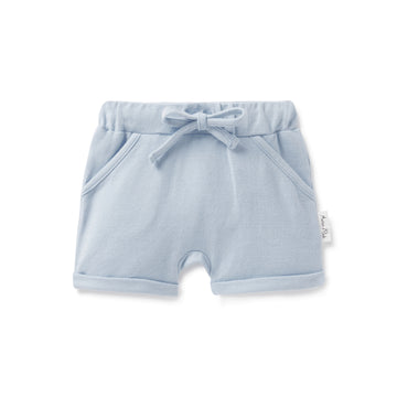 Baby Boy denim Chambray Harem Shorts stretchy summer