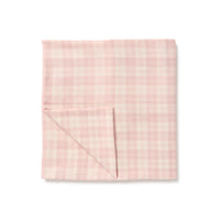 Baby Girls Cotton Pink Gingham Muslin Wrap Swaddle